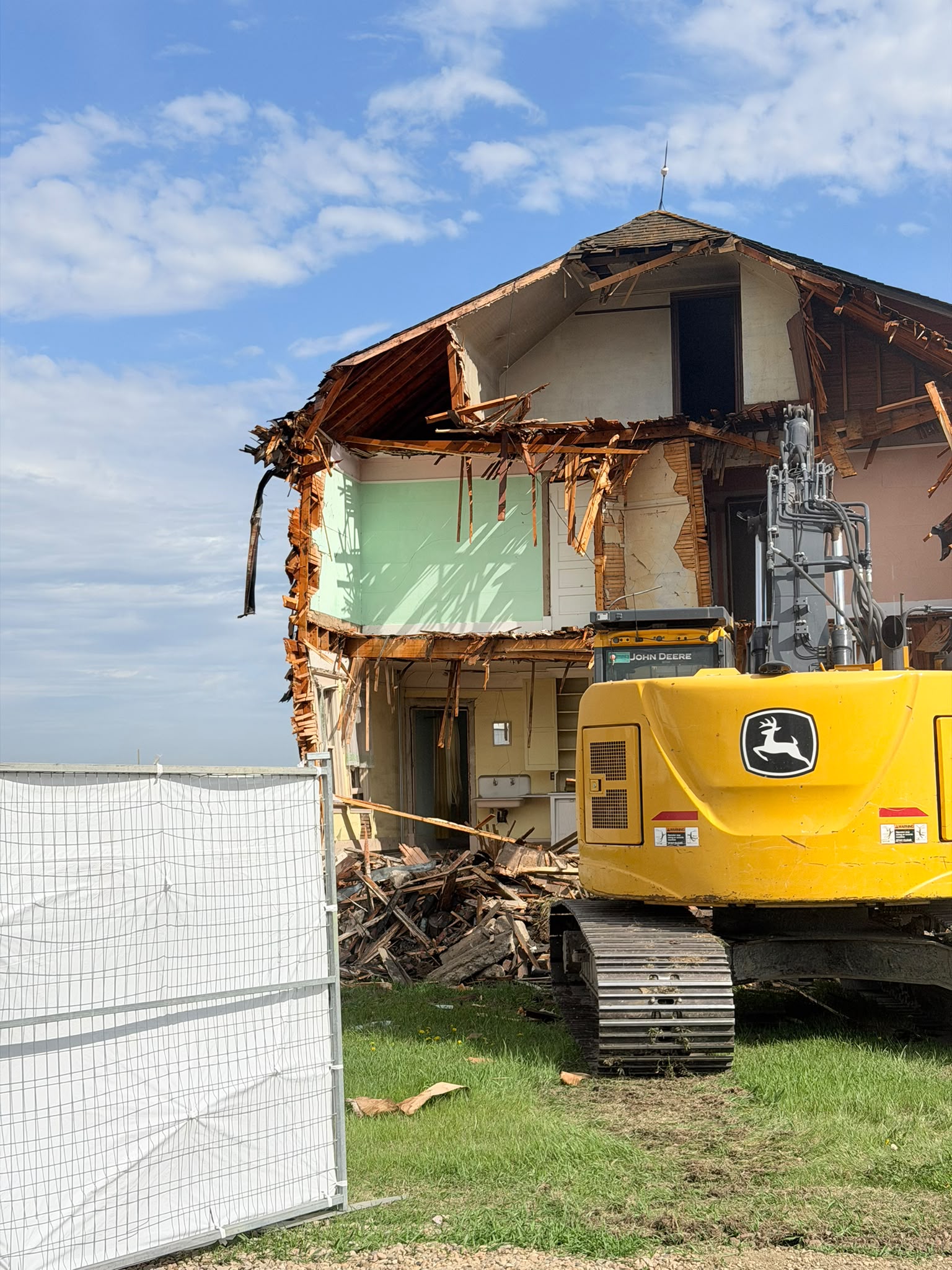 OnCall Abatement demolition project