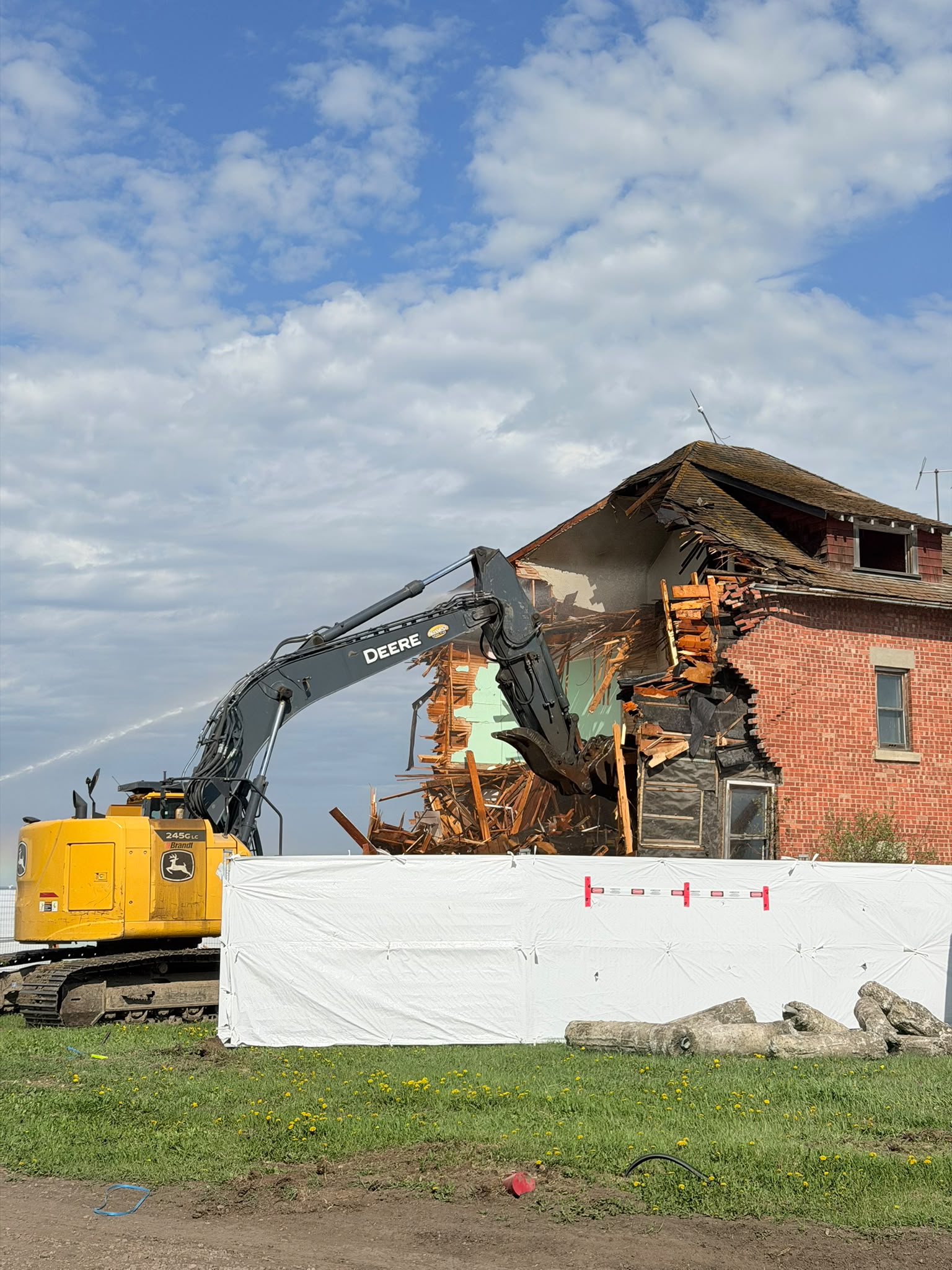 OnCall Abatement demolition project